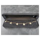 14kt Gold, 49th State bracelet, weight 8.2 grams