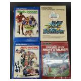 4 Intellivision vintage games,