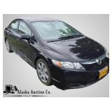 2011 Honda Civic Lx 1.8L Black, 5 Speed Manual,