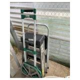 Lot of three including, ladder , step stool, foldi