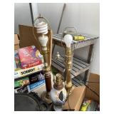 Three lamps
