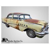 1955 Buick Roadmaster sedan. V8 with automatic tra