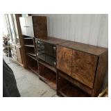 Large Entertainment Cabinet set