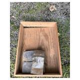 Lot of Three Lead Blocks, 20lbs a piece