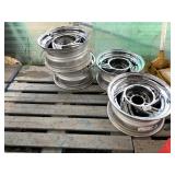 Set of 4 Cragar Steel chrome Wheels, 15inch, in go