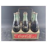 Vintage six pack of Coca Cola