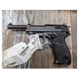Walther post War P38 semi-auto pistol, s/n 128968E