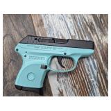 Ruger LCP  s/n 372494402,   380,  light blue finis