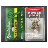 Two 20 round boxes of 338 WIN MAG 200 grain and 22