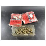 Mixed lot with assorted duck decoy weight and a sm