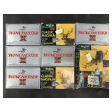 Ten 5 round boxes of 12ga shotgun shells NO SHIPPI