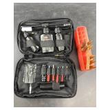 Lot with a Bushmaster firearms gun cleaning kit an
