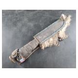 WWII era USMC branded fighting knife with aftermar