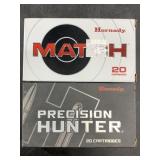 Two 20 round boxes of  6mm Creedmoor 103 and 108 g