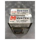 Two 20 round boxes of  6.5 Creedmoor 103 and 143 g