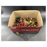 Large box of shotgun shells, various gages, length