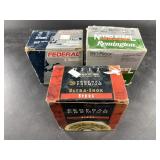 3 Boxes of mixed 12ga shotgun shells NO SHIPPING