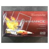 Twenty round box of 6mm Creedmoor 90 grain NO SHIP