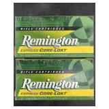 Two 20 round boxes of  .260 REM 140 grain NO SHIPP