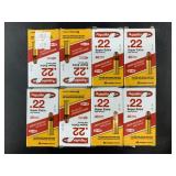 Eight 50 round boxes of .22 Super Xtra 40 grain NO