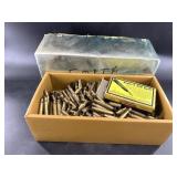 Large box of mostly spent brass for 30-06 NO SHIPP