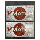 Two 20 round boxes of  6.45 Creedmoor 80 grain ELD