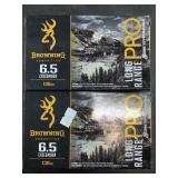 Two 20 round boxes of  6.5 Creedmoor 130 grain NO