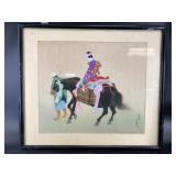 Framed artwork. Please see photos for details. In
