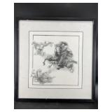 Framed artwork. Please see photos for details. In