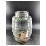 Lot with: antique glass pickle jar, a beautiful zi