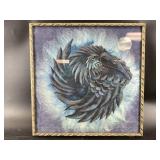 Framed artwork. Please see photos for details. In