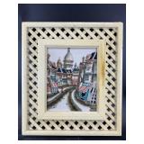 Framed artwork. Please see photos for details. In
