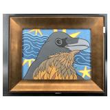 Framed artwork. Please see photos for details. In