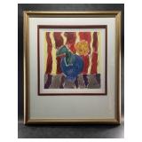 Framed artwork. Please see photos for details. In