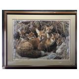 Framed artwork. Please see photos for details. In
