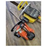 Lot with 2 chainsaws, one is aMcculloch, mac 10 19
