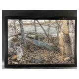Framed artwork. Please see photos for details. In