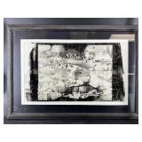 Framed artwork. Please see photos for details. In