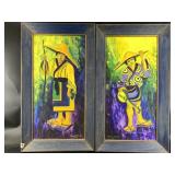Framed artwork. Please see photos for details. In