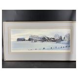 Framed artwork. Please see photos for details. In