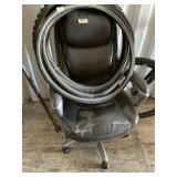 Office chair and 4 bike tires