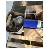 Two boxes of house hold items: dishes and dï¿½cor