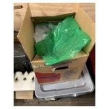 Lot with several pieces of glass stemware, Coleman