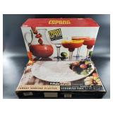 New in box margarita set with pitcher and glasses