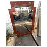 Artistic mirror with unique shape, 46" tall x 30"