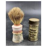 Vintage Williams Shaving Soap Tin & Brush