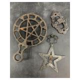 Mixed Metal Decorative Hardware & (Lot of 3)