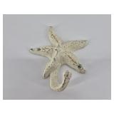 Cast Iron Starfish Wall Hook
