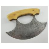 Damascus-Style Ulu Knife