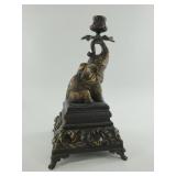 Figural Elephant Candlestick